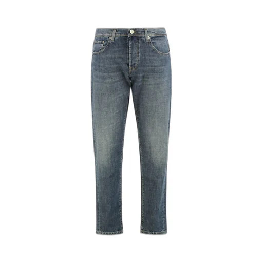 Slowear Slim Fit Five-Pocket Jeans
