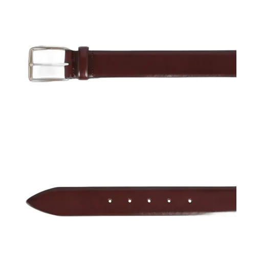 Slowear Glossy Silver-Buckle Belt