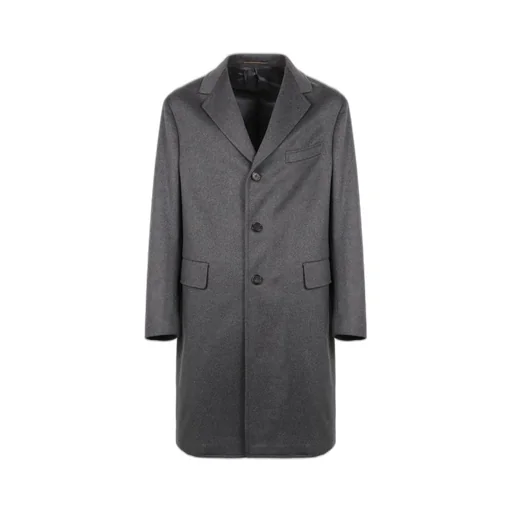 Slowear Single Breasted Wool-Blend Coat