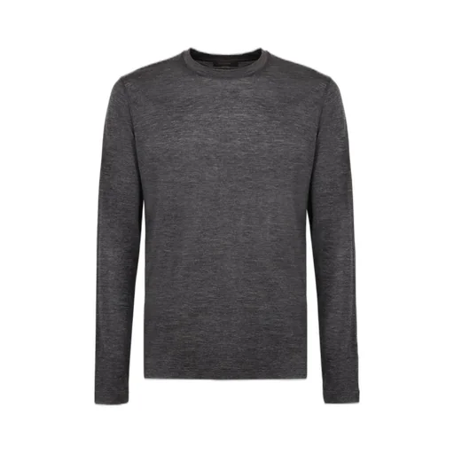Slowear Ribbed Collar Knitwear