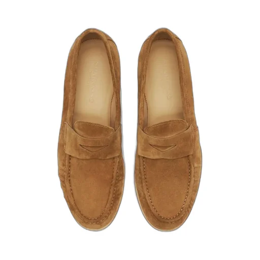 Scarosso Fred Round-Toe Loafers