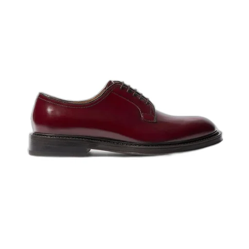 Scarosso Harry Round-Toe Derby Shoes