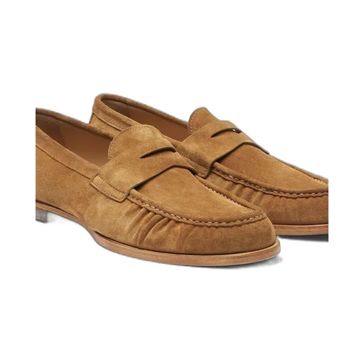Scarosso Fred Round-Toe Loafers