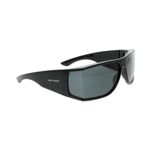 Saint Laurent Eyewear Mask-Frame Sunglasses