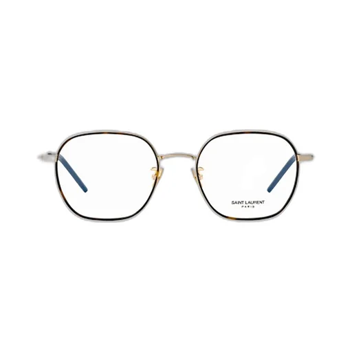 Saint Laurent Eyewear Hexagon Framed Glasses