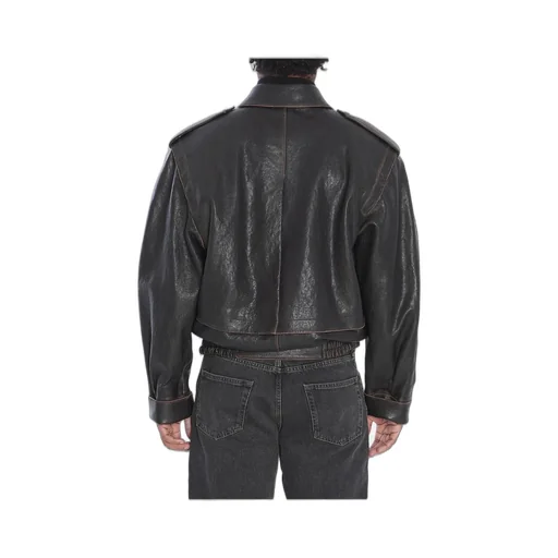 Saint Laurent Zip-Up Bomber Jacket