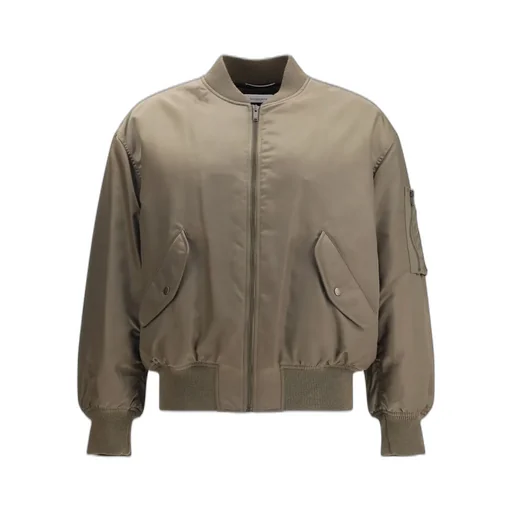 Saint Laurent Zip-Up Bomber Jacket