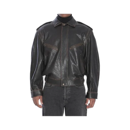 Saint Laurent Zip-Up Bomber Jacket