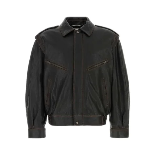 Saint Laurent Zip-Up Bomber Jacket