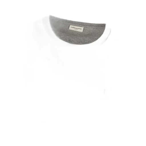 Saint Laurent Cassandre Crewneck T-Shirt