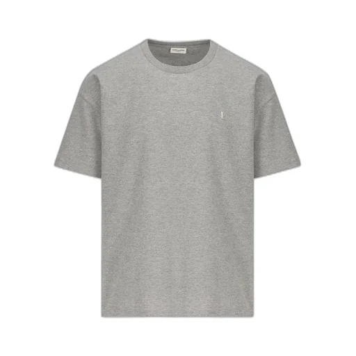 Saint Laurent Cassandre Crewneck T-Shirt