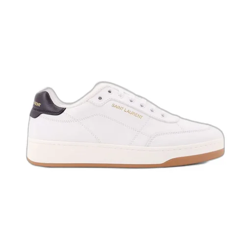Saint Laurent Sl/61 Round Toe Lace-Up Sneakers