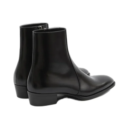 Saint Laurent Roman Zip-Up Ankle Boots