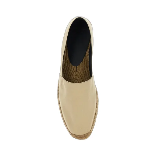 Saint Laurent Logo Embroidered Slip-On Espadrilles