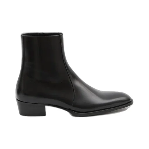 Saint Laurent Roman Zip-Up Ankle Boots