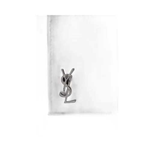 Saint Laurent Tiny Monogram Fragments Zip Card Case