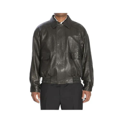 Saint Laurent Drop-Shoulder Bomber Jacket