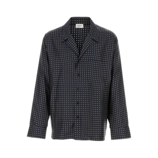Saint Laurent All-Over Patterned Button-Up Shirt