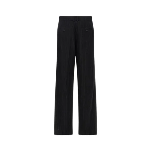 Saint Laurent High-Rise Pinstripe Pants