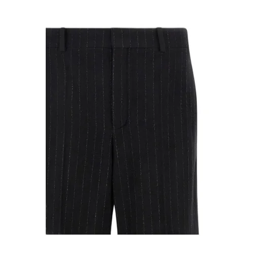 Saint Laurent High-Rise Pinstripe Pants