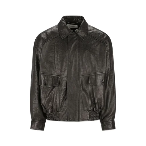 Saint Laurent Drop-Shoulder Bomber Jacket