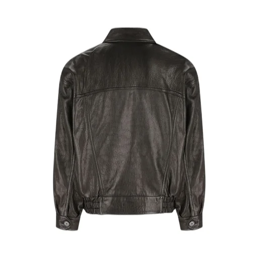 Saint Laurent Drop-Shoulder Bomber Jacket