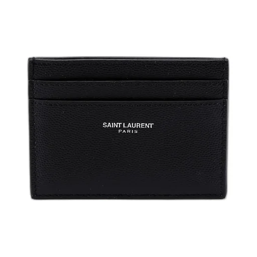 Saint Laurent Logo Printed Cardholder
