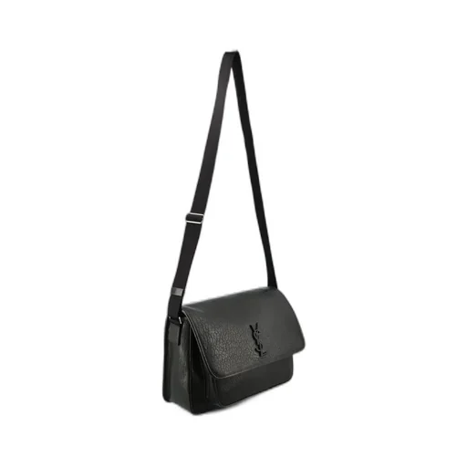 Saint Laurent Niki Logo Plaque Messenger Bag