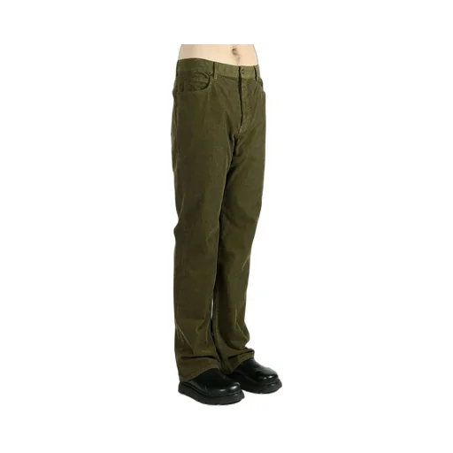 Saint Laurent Mid-Rise Corduroy Pants