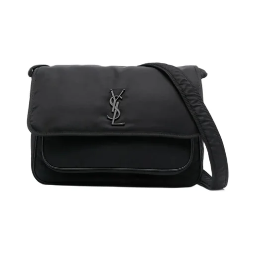 Saint Laurent Niki Foldover Top Messenger Bag