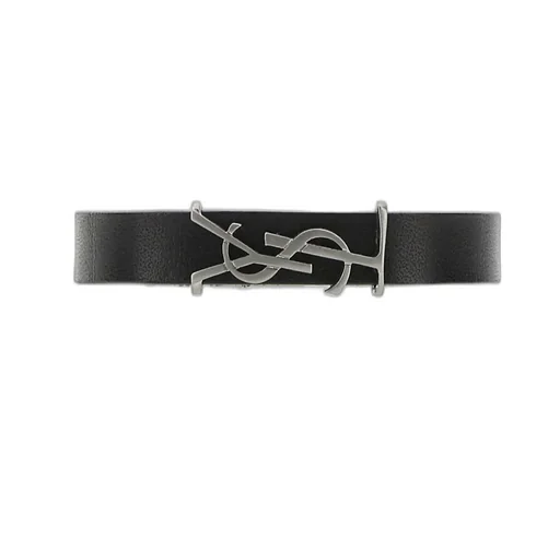 Saint Laurent Logo Plaque Bracelet