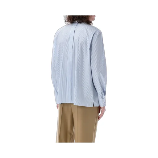 Saint Laurent Striped Button-Up Shirt
