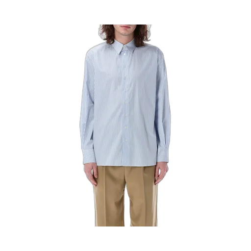 Saint Laurent Striped Button-Up Shirt