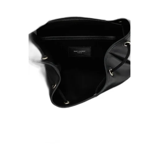 Saint Laurent Logo Printed Buckle Fastening Backpack