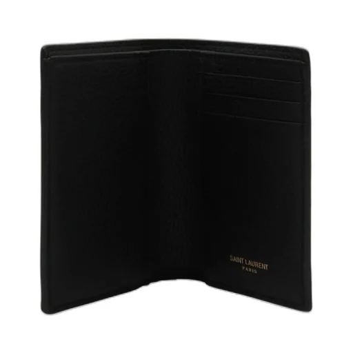 Saint Laurent Tiny Cassandre Credit Card Wallet