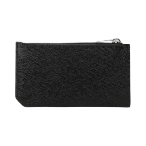 Saint Laurent Paris Fragment Zipped Card Case