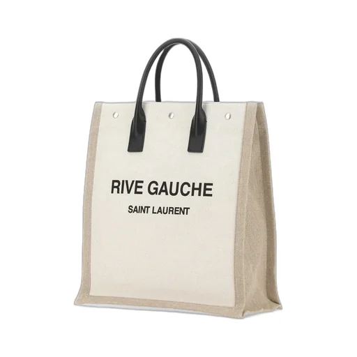 Saint Laurent Logo Printed Top Handle Bag