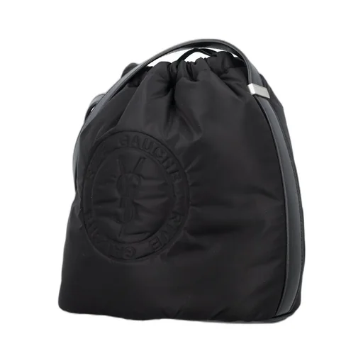 Saint Laurent Rive Gauche Laced Bucket Bag