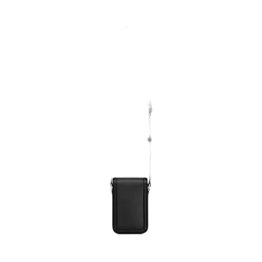 Saint Laurent Logo Plaque Foldover Top Phone Case