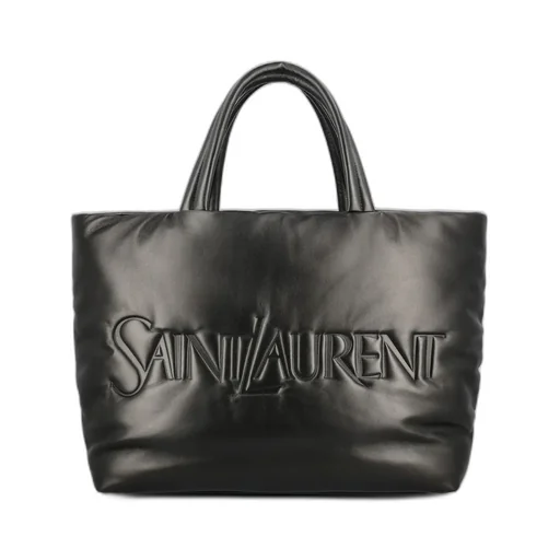 Saint Laurent Logo Detailed Large Tote Bag