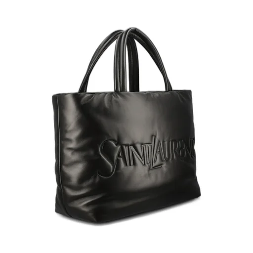 Saint Laurent Logo Detailed Large Tote Bag