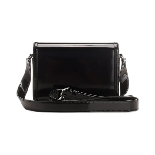 Saint Laurent Solferino Logo Plaque Medium Shoulder Bag