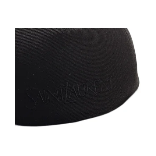 Saint Laurent Logo Embroidered Baseball Cap