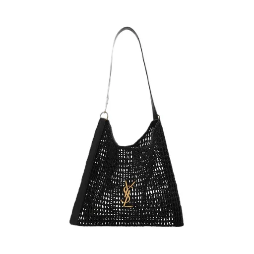 Saint Laurent Logo Plaque Shoulder Bag