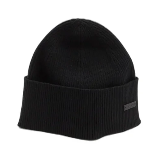Saint Laurent Logo Patch Beanie