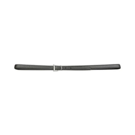 Saint Laurent Monogram Appliqué Belt