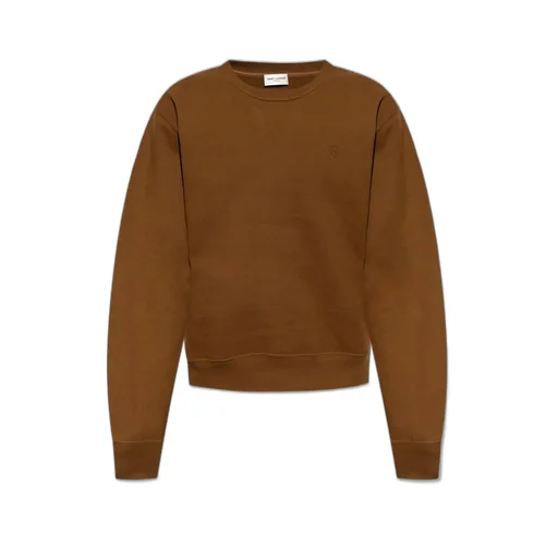 Saint Laurent Loose-Fit Crewneck Sweatshirt