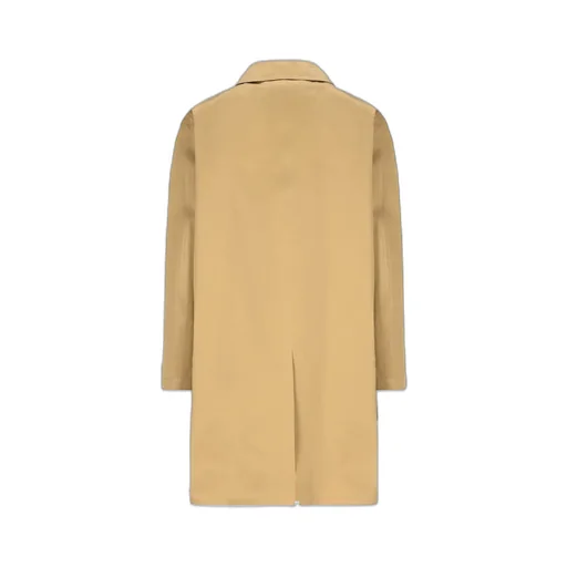 Saint Laurent Knee-Length Long-Sleeved Mackintosh Coat