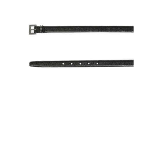 Saint Laurent Monogram Appliqué Belt