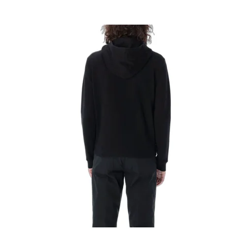 Saint Laurent Logo Printed Drawstring Hoodie